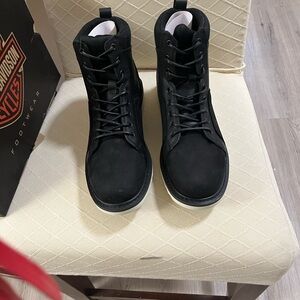 MENS BLACK HARLEY DAVIDSON BOOTS